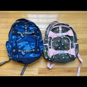 2 Pottery Barn Kids Makenzie backpack